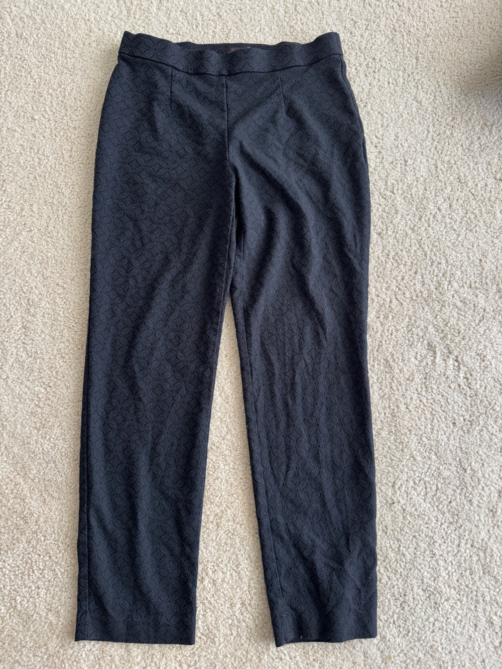 Dana Buchman Black Textured Women’s Dress Pants